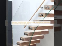 Entretoises en acier inoxydable, boulons de fixation pour panneaux, quincaillerie pour escaliers extérieurs et balcons