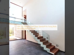 Boulons de fixation en acier inoxydable 304 316 pour entretoise en verre, système de garde-corps de montage