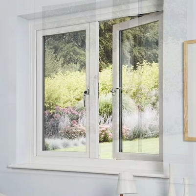 Nouveau design de fenêtre en aluminium avec verre trempé