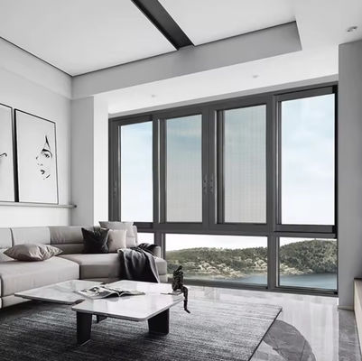 fenêtres coulissantes en aluminium à l'isolation acoustique