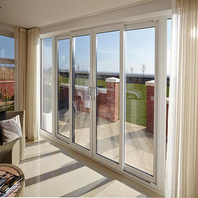 Porte coulissante en aluminium personnalisable en poudre et facile à entretenir