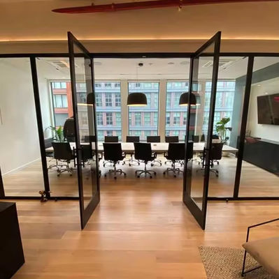 Porte pivotante en aluminium à charge lourde