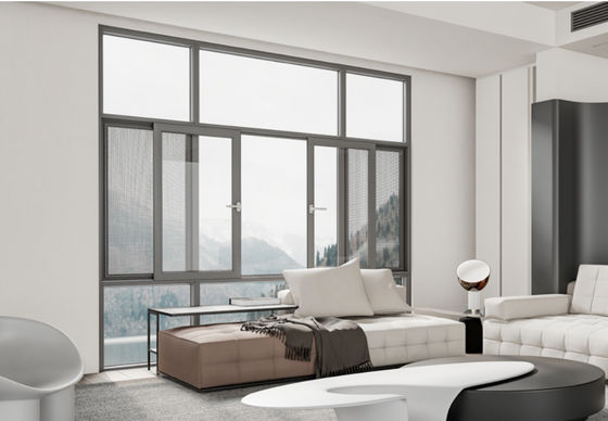 fenêtre coulissante en aluminium pour une ventilation maximale et un environnement frais