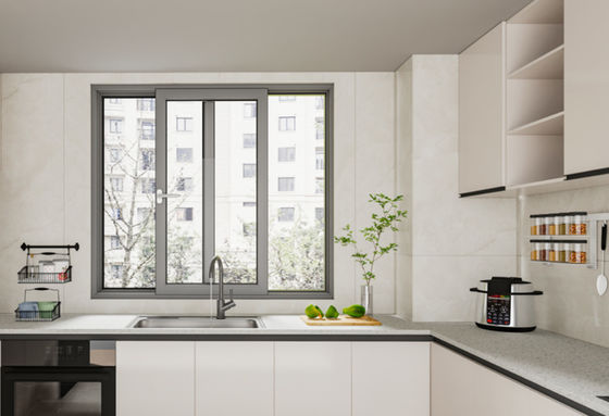 fenêtre coulissante en aluminium pour une ventilation maximale et un environnement frais