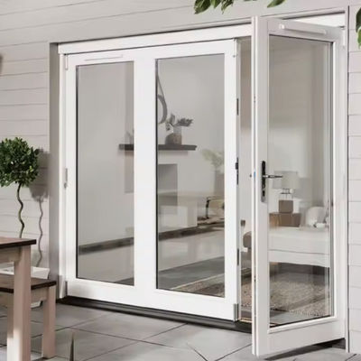 Porte pivotante en aluminium personnalisée porte pivotante métallique anodisante durable