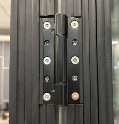 Portes en verre pliables lourdes installation facile et fonctionnement en douceur