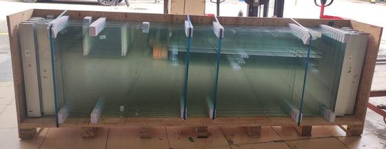 Porte de patio en verre pliable en aluminium haute sécurité résistance aux ouragans