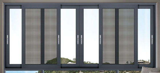 Remplacement de fenêtre coulissante en aluminium personnalisable par une fenêtre laminée trempée