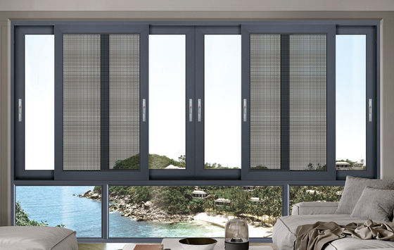 Remplacement de fenêtre coulissante en aluminium personnalisable par une fenêtre laminée trempée