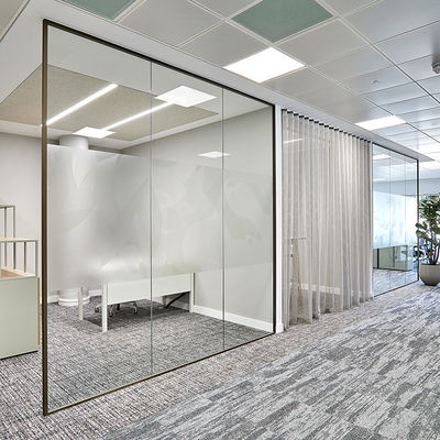 Particules de verre démontables à cadre mince verre transparent et trempé