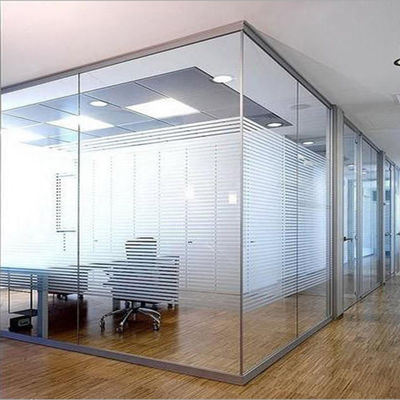 Conception moderne Sécurité Vitres sans cadre Murs de bureau Vitres stratifiées insonorisées