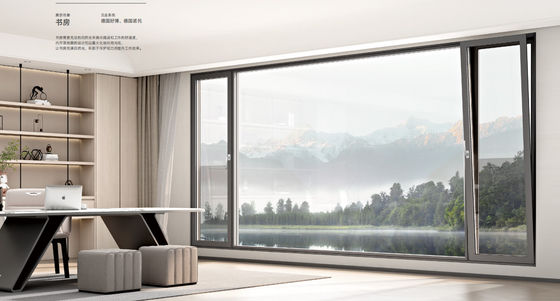 Les fenêtres en aluminium flexibles à inclinaison et tour de sécurité