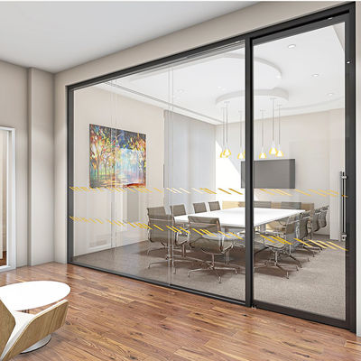 Protection de la vie privée Parties vitrées commerciales personnalisables avec un design moderne