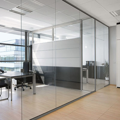 Sécurité commerciale Partage de verre intérieur Partage de verre résistant au son