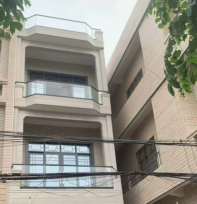 Barrière en verre en aluminium compact U-Channel Barrière en verre en aluminium étanche