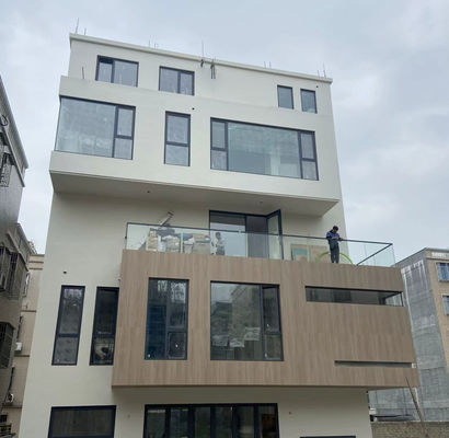 SZG Barrière flexible en aluminium et verre Facilité d'installation personnalisable