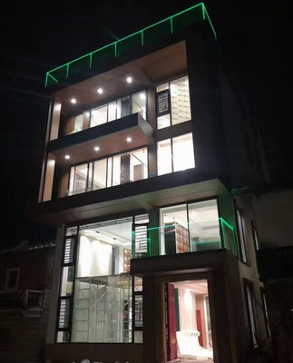 SZG Barrière flexible en aluminium et verre Facilité d'installation personnalisable