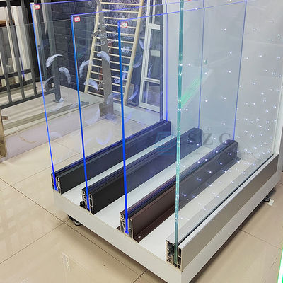 Barrière en verre en aluminium U-canal extérieur sans cadre