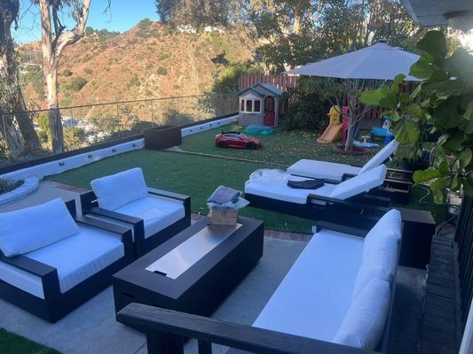 Couche sans cadre U-canal en verre de garde-corps en poudre pour résidentiel