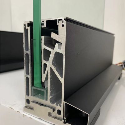 Garde-corps en U en verre sans cadre Open View avec éclairage LED et plus de 5 ans de garantie