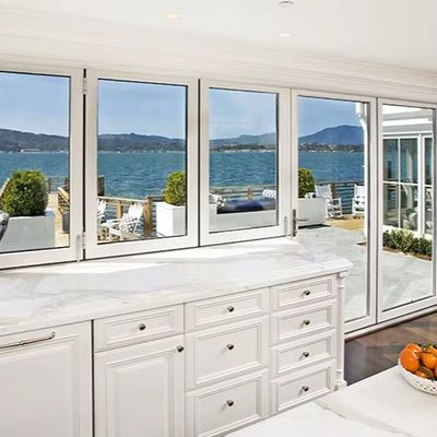 Contrôle de la température Isolation acoustique Fenêtres avec épaisseur de verre personnalisable Aluminium-acier inoxydable-verre