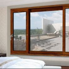 Fenêtre coulissante en aluminium isolé à double vitrage trempé avec garantie de 10 ans et résistance au vent