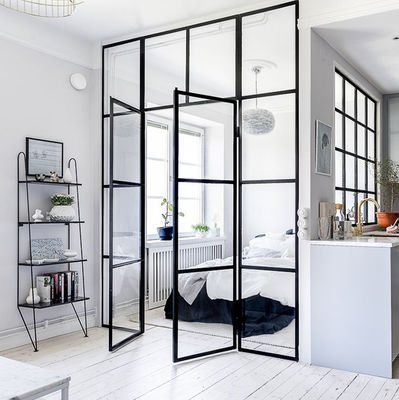 Portes et fenêtres en alliage d'aluminium étanches à l'eau et au son avec une épaisseur de profil de 1,4 mm à 3,0 mm