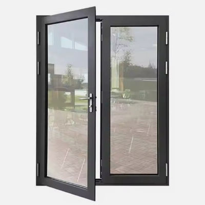 Porte pivotante métallique résistante au vent pour les couloirs des hôtels