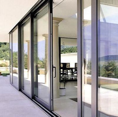 Portes coulissantes à double vitrage personnalisables pour des mesures de sécurité renforcées