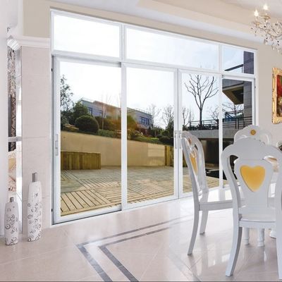 Performance ferme porte coulissante en verre durable pour une longue durée de vie de 50 ans