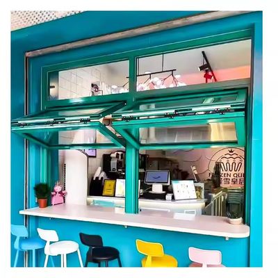 Fenêtre d'aluminium pliable à isolation thermique pour l'insonorisation et une bonne isolation acoustique