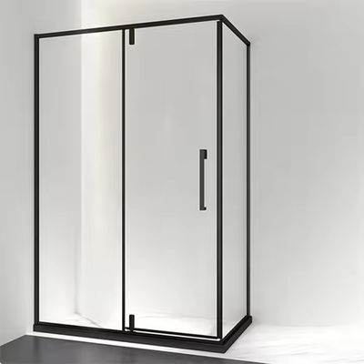 Salle de bains douche en verre trempé porte douche cloison avec style cadre mince