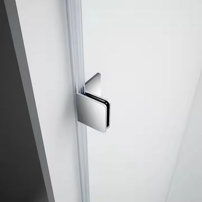 Porte coulissante de douche imperméable et isolée en acier inoxydable