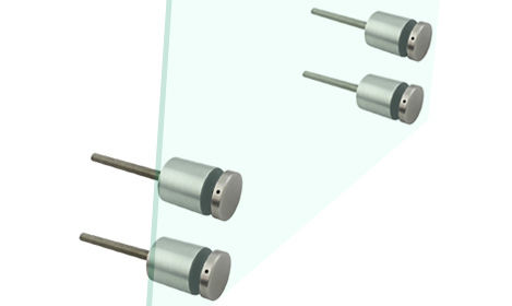 Entretoises en acier inoxydable, boulons de fixation pour panneaux, quincaillerie pour escaliers extérieurs et balcons