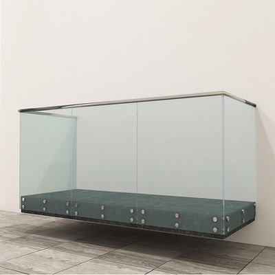 Boulons de fixation en acier inoxydable 304 316 pour entretoise en verre, système de garde-corps de montage