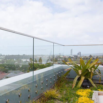 Boulons de fixation en acier inoxydable 304 316 pour entretoise en verre, système de garde-corps de montage