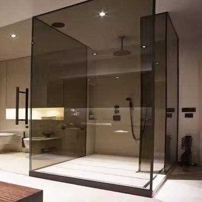 Unités de douche étanche Cabine de douche 6 mm 8 mm Porte en verre Taille standard Salle de douche