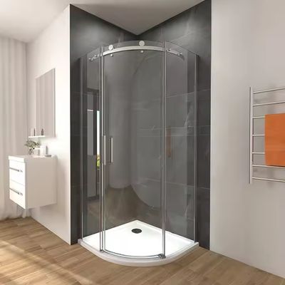 Partie vitrée coulissante latérale pour salle de bains